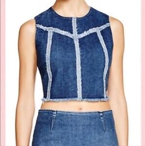 Kendall‎ & Kylie Blue Denim Tank Top